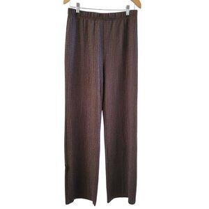 Reformation Jeans Brown textured pants size Large Sustainable lounge pull on